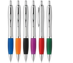 Kugelschreiber mit Softgripzone - 250 Stück inkl. einfarbiger Druck