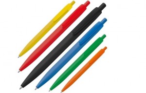 Schlichter Kugelschreiber - 160 Stück inklusive einfarbiger Druck