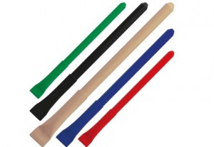 Papier-Kugelschreiber mit Kappe  - 120 Stück inklusive einfarbiger Druck