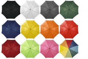 Werbe-Regenschirme ab geringe Mengen in vielen Farben