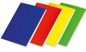 Notizbuch A5 mit farbigen Umschlag
