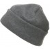 Mütze aus Fleece in schönem Grauton